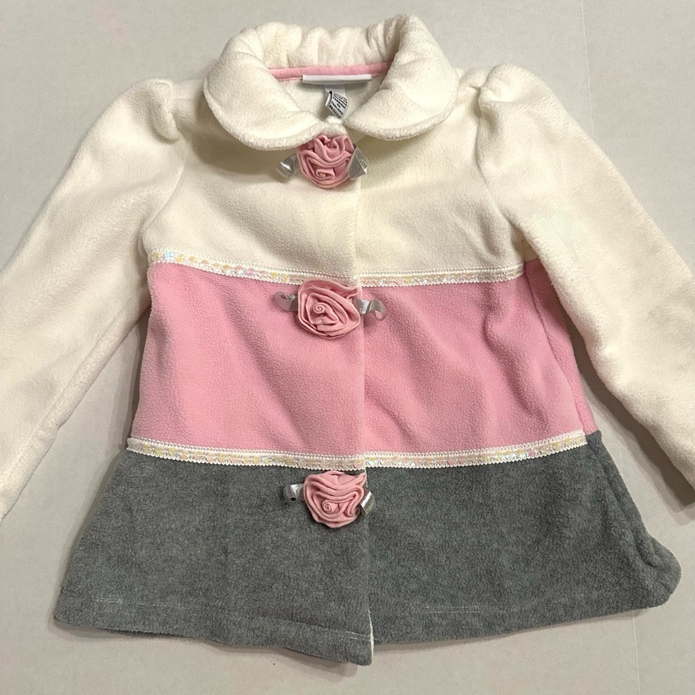 Kids Headquarters Fleece Pink Rose Jacket